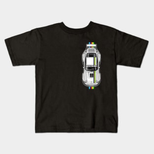 RWB 993 White RGB Livery Series 4 Kids T-Shirt